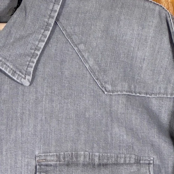 Wrangler Men's 2XL Casual Button Shirt Workwear Cotton Blend Easy Care - Picture 6 of 14